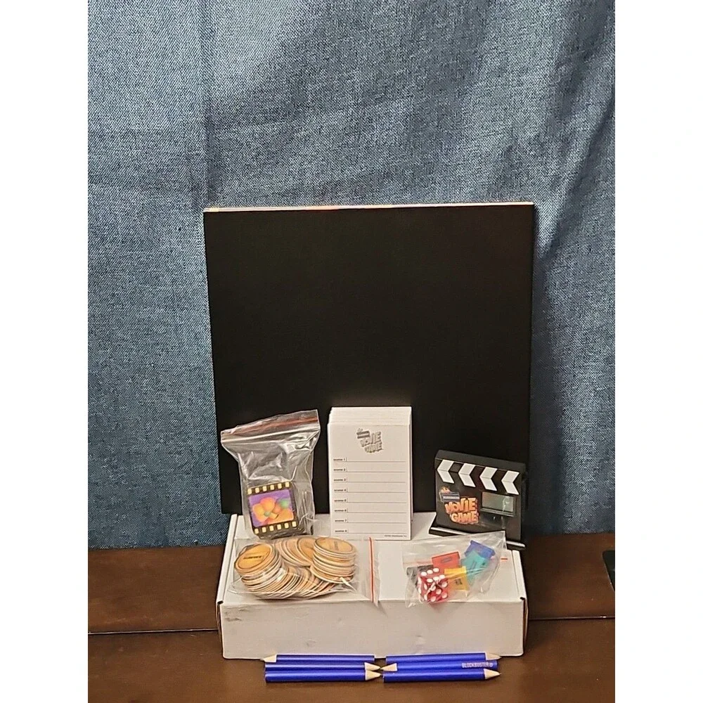Blockbuster Movie Game | 2000 Vintage Board Game | 100% Complete with Timer |